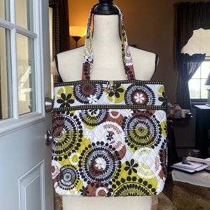 NWOT Vera Bradley Tote in Cocoa Moss